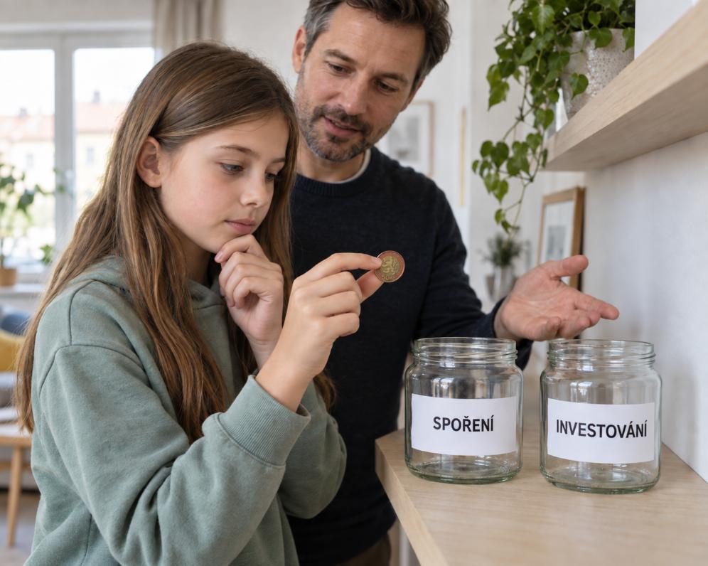 Spoření, nebo investování? Jak dětem připravit finanční základ do života